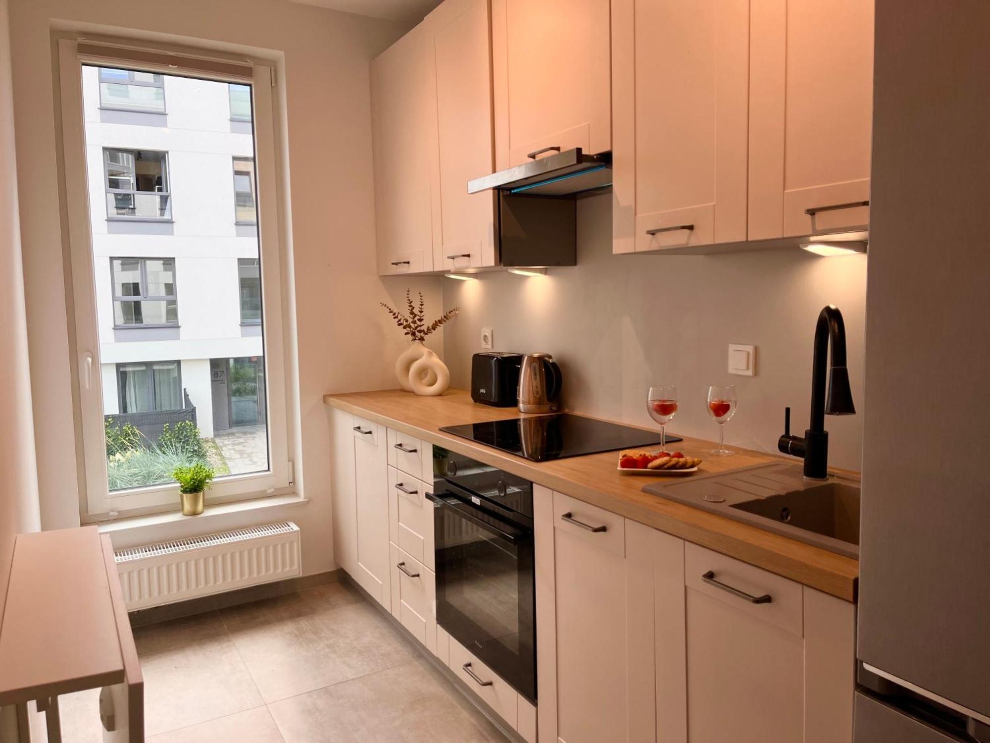 Ina Rent - Przystan Letnica Apartment Gdansk Bagian luar foto