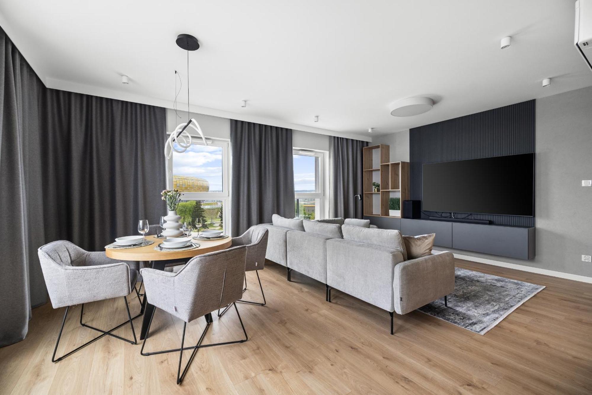 Ina Rent - Przystan Letnica Apartment Gdansk Bagian luar foto